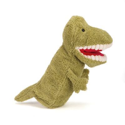 Jellycat, Toothy T Rex Hand Puppet