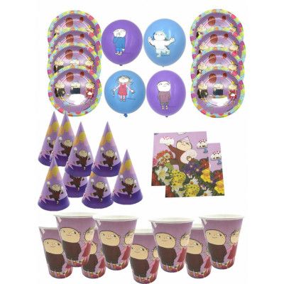 Alfons Åberg Kalaspaket Lila - Alfons Åberg -  Leksaksaffären