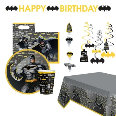 Kalaspaket Batman - 8 personer