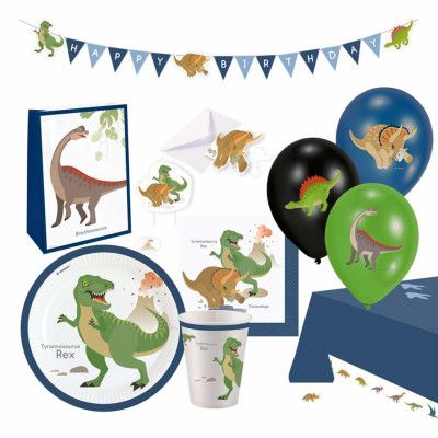 Kalaspaket Dinosaurier - 8 personer