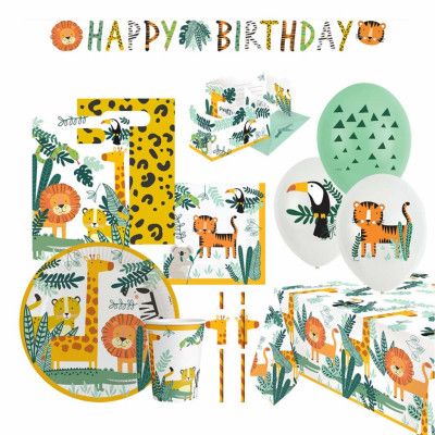 Kalaspaket Djungeldjur - 8 personer