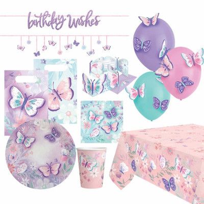 Kalaspaket Fjärilar - 8 personer