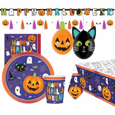 Kalaspaket Halloween Friends - 8 personer