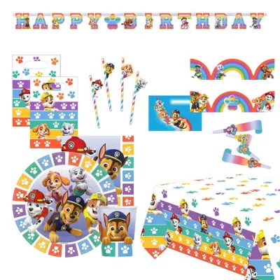 Kalaspaket Paw Patrol - 8 personer