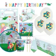 Kalaspaket Riddare & Prinsessa - 8 personer