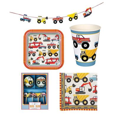 Meri Meri Grävmaskin Kalaspaket Stort