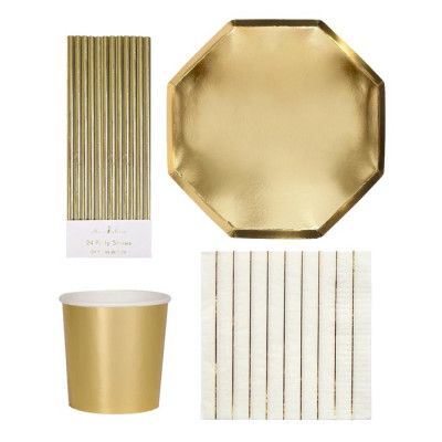 Meri Meri Kalaspaket Guld