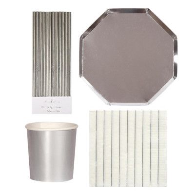 Meri Meri Kalaspaket Silver