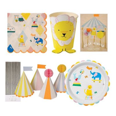 Meri Meri Silly Circus Kalaspaket Stort