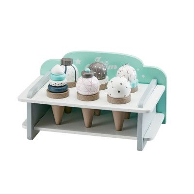 Kids Concept, Kid's Café - Glasställ&Glassar 6st