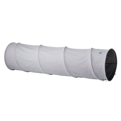 Kids Concept, Lektunnel Bomullscanvas Grå