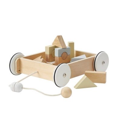 Kids Concept, NEO - Vagn med klossar