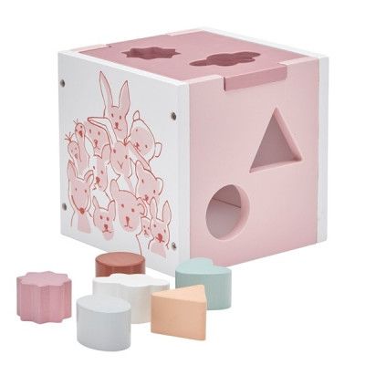 Kids Concept, Edvin - Plocklåda rosa