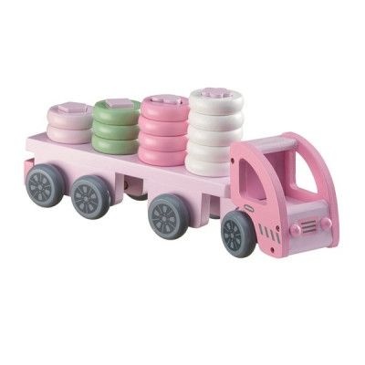 Kids Concept, Plocklastbil Rosa