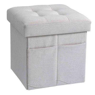 StorOchLiten Kids Concept, Sittpuff grå