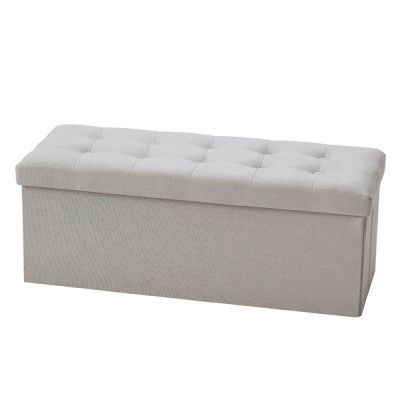 StorOchLiten Kids Concept, Sittpuff lång med förvaring grå