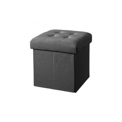 Kids Concept, Sittpuff mörkgrå