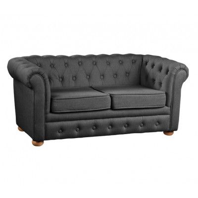 Kids Concept Soffa Chesterfield (Grå)
