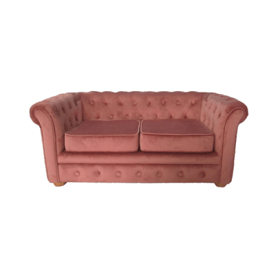 StorOchLiten Kids Concept, Soffa Chesterfield sammet aprikos