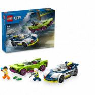 Biljakt med polisbil och muskelbil - City - 60415 - LEGO