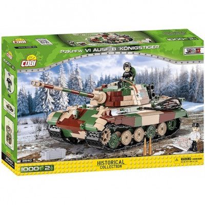 Cobi - Building Kit Small Army Panzer Koningstiger 1000 Delar