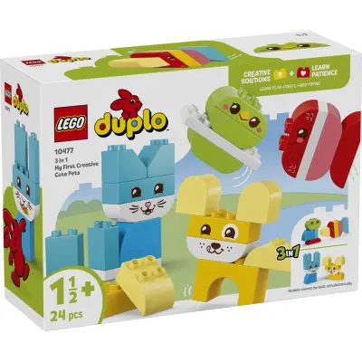 LEGO® DUPLO 3 i 1 Kreativa söta husdjur 10477 - LEGO -  Leksaksaffären