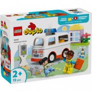 LEGO DUPLO Ambulans och förare 10447