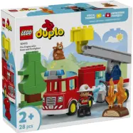 LEGO® DUPLO Brandbil med slang och brandman 10473 - LEGO -  Leksaksaffären