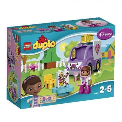 LEGO DUPLO Doc McStuffins 10605, Doc McStuffins Ambulansen Rosie