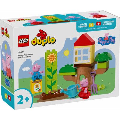 LEGO® DUPLO® Greta Gris Trädgård och trädkoja 10431 - LEGO -  Leksaksaffären