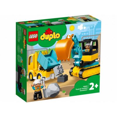 LEGO® DUPLO® Lastbil och grävmaskin 10931 - LEGO -  Leksaksaffären
