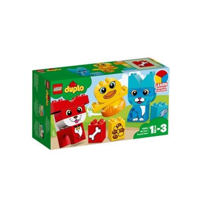 LEGO DUPLO My First 10858, Mitt första pussel – Husdjur