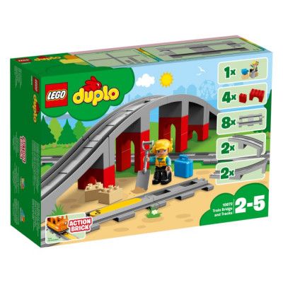 LEGO DUPLO 10872 Tågbro och spår