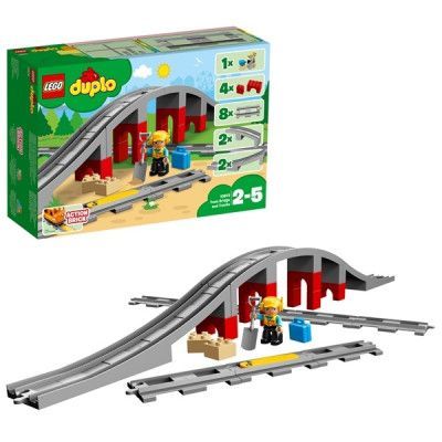 LEGO DUPLO Town 10872, Tågbro och räls