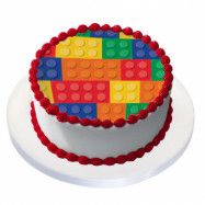 Tårtbild Lego