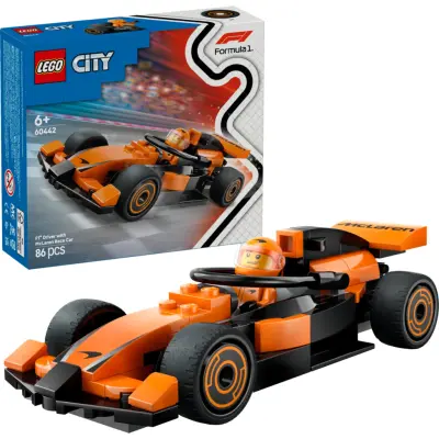 F1 Driver with McLaren Race Car - Formula 1 - 60442 - LEGO
