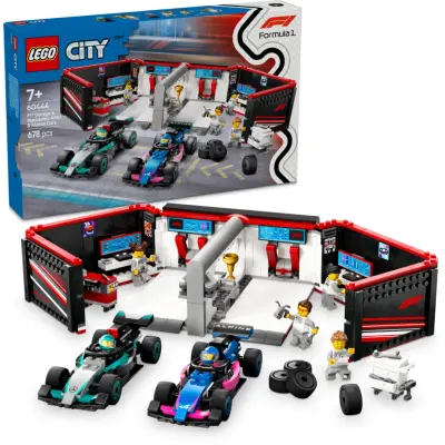 F1 Garage - Mercedes-AMG&Alpine - Formula 1 - 60444 - LEGO