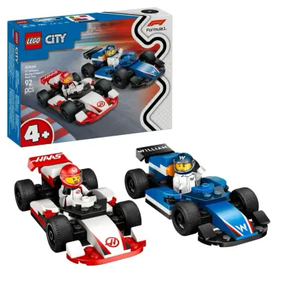 F1 Williams Racing&Haas F1 Race Cars - City - 60464 - LEGO