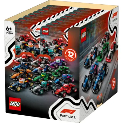 Formula 1 - Hel kartong med 36 F1-bilar - 71049 - LEGO