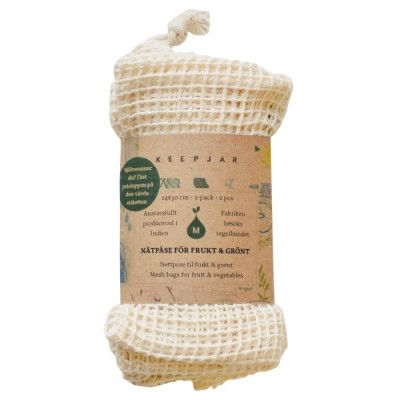 KeepJar Nätpåse Eko 2-pack (Medium)