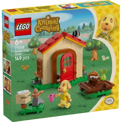 LEGO® Animal Crossing™ Det mysiga huset där Goldie bor 77058 - LEGO -  Leksaksaffären