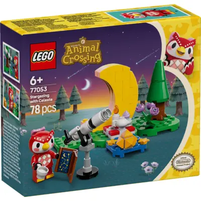 LEGO® Animal Crossing™ Stjärnskådning med Celeste 77053 - LEGO -  Leksaksaffären