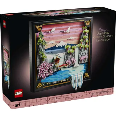 LEGO® Art Landskap med japanska körsbärsblommor 31218 - LEGO -  Leksaksaffären