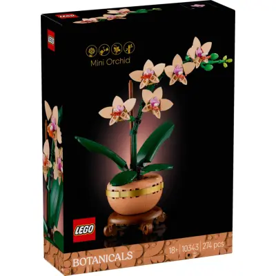 LEGO® Botanicals Miniorkidé 10343 - LEGO -  Leksaksaffären