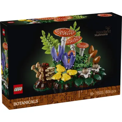 LEGO® Botanicals Skogssvampar 11505 - LEGO -  Leksaksaffären