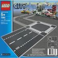 LEGO City 7280, Rak väg&korsning