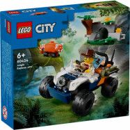 LEGO City Djungeluppdrag med fyrhjuling och röd panda 60424