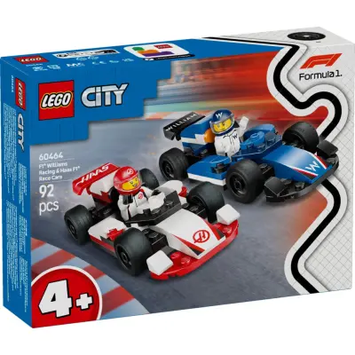 LEGO® City F1® Williams Racing&Haas F1® racerbilar 60464 - LEGO -  Leksaksaffären