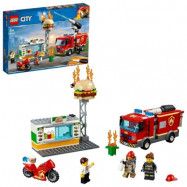 LEGO City Fire 60214 Brandkårsutryckning till hamburgerrestaurang