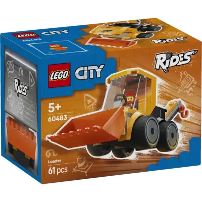 LEGO® City Fordon – hjullastare 60483 - LEGO -  Leksaksaffären